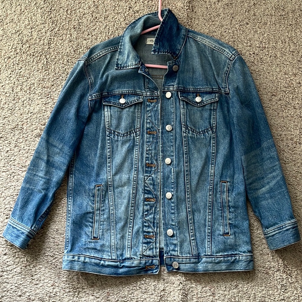 NWOT Madewell Oversized Denim Jacket